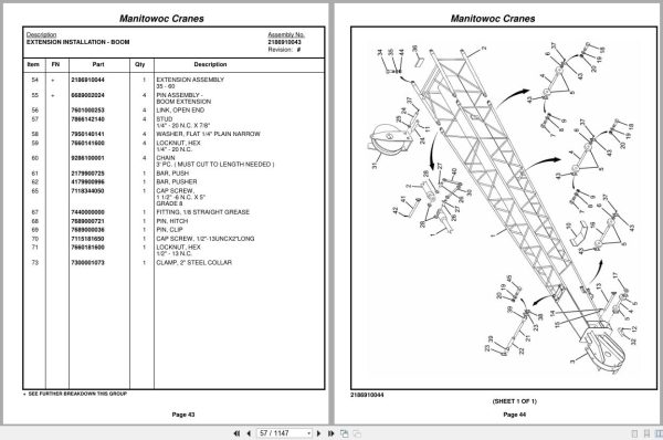Grove Crane RT865C 222019 Parts Manual 2014 (2)
