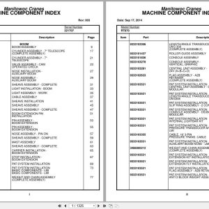 Grove Crane RT870 221707 Parts Manual 2014 (1)