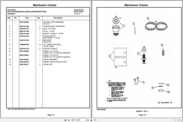 Grove Crane RT870 87206 Parts Manual 2016 (2)