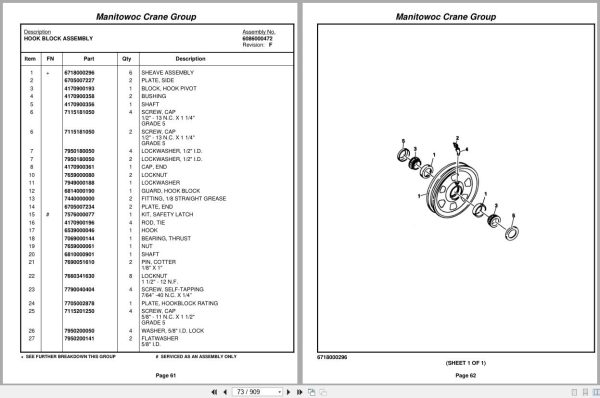 Grove Crane RT875 69494 Parts Manual 2007 (2)