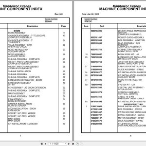 Grove Crane RT875C 222668 Parts Manual 2015 (1)