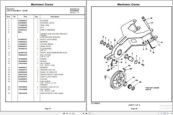 Grove Crane RT875C 223416 Parts Manual 2010 (2)