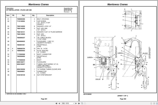 Grove Crane RT875E 223967 Parts Manual 2015 (2)