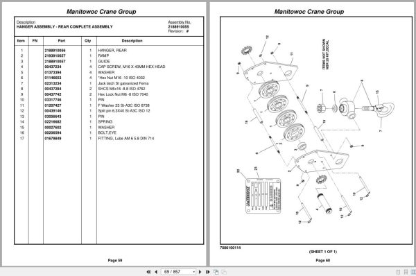 Grove Crane RT875E 224872 Parts Manual 2005 (2)