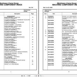 Grove Crane RT875E 227009 Parts Manual 2008 (1)