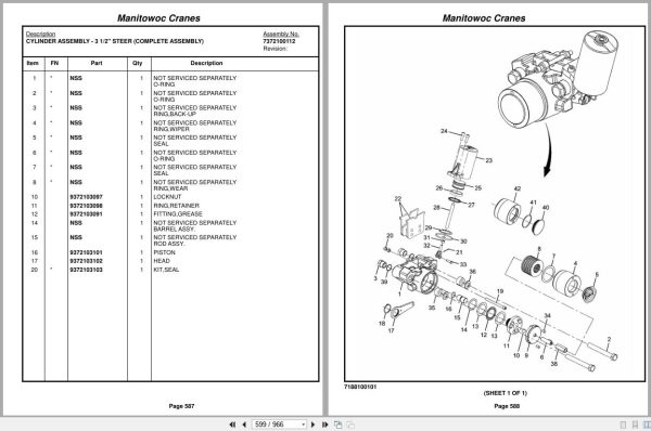 Grove Crane RT875E3 225896 Parts Manual 2015 (2)