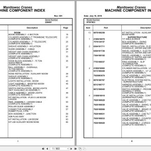 Grove Crane RT875E3 226491 Parts Manual 2019 (1)
