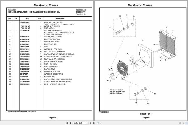 Grove Crane RT875E3 226798 Parts Manual 2016 (2)