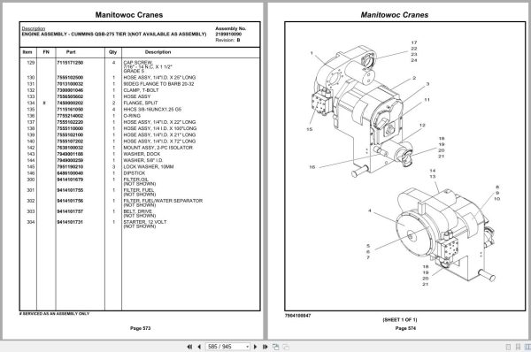 Grove Crane RT875E3 227860 Parts Manual 2019 (2)