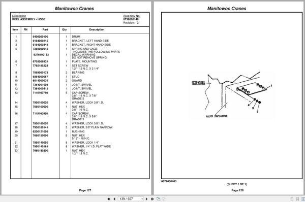Grove Crane RT880 220637 Parts Manual 2014 (2)
