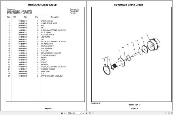 Grove Crane RT880 220681 Parts Manual 2004 (2)