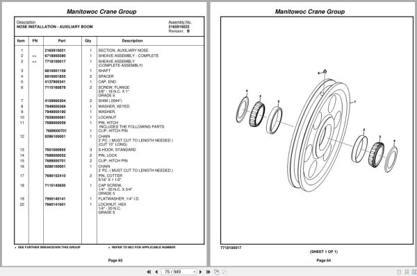 Grove Crane RT880E 228407 Parts Manual 2008 (2)