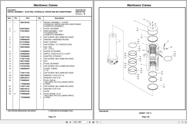 Grove Crane RT880E 228418 Parts Manual 2016 (2)