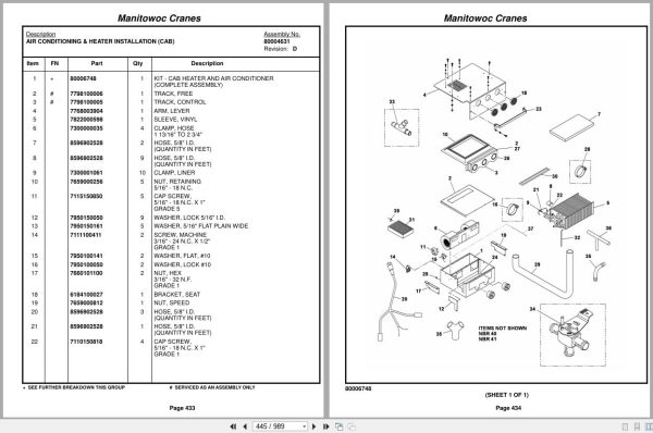 Grove Crane RT880E 228597 Parts Manual 2014 (2)
