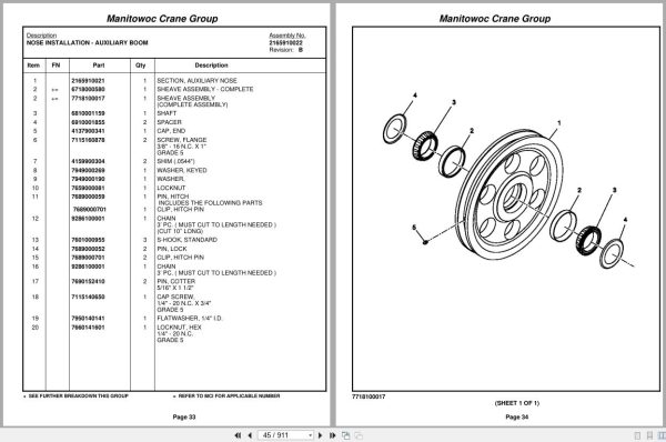 Grove Crane RT880E 228796 Parts Manual 2008 (2)