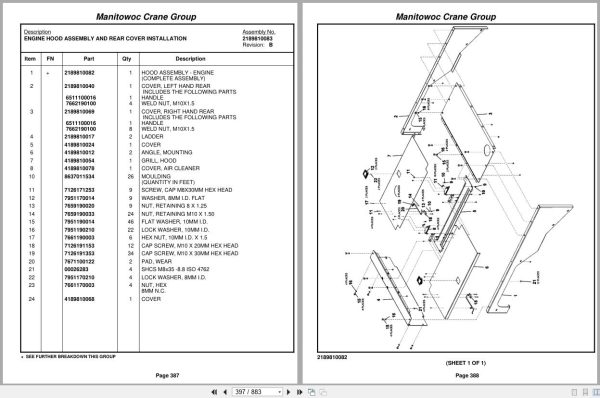 Grove Crane RT880E 228933 Parts Manual 2008 (2)