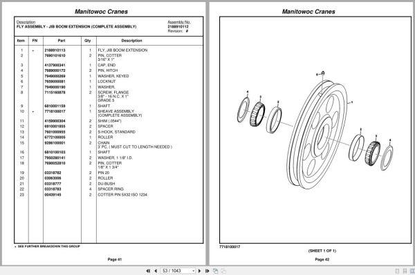 Grove Crane RT880E 229106 Parts Manual 2010 (2)