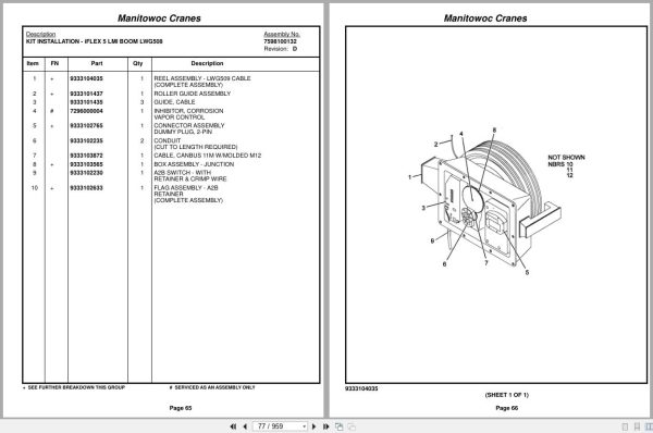 Grove Crane RT880E 229288 Parts Manual 2017 (2)