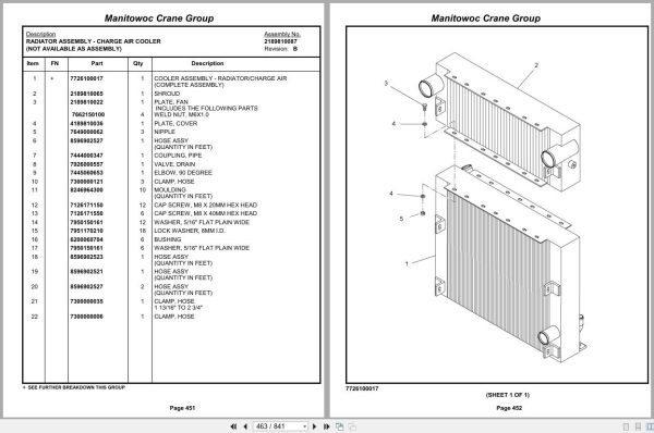 Grove Crane RT880E 229709 Parts Manual 2008 (2)