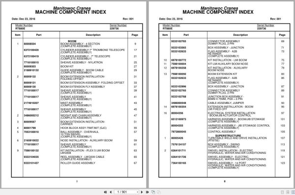 Grove Crane RT880E 229736 Parts Manual 2016 (1)