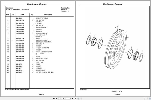 Grove Crane RT880E 229738 Parts Manual 2017 (2)
