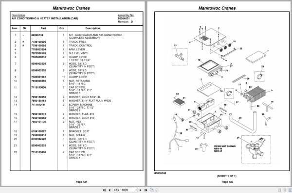 Grove Crane RT880E 230346 Parts Manual 2015 (2)
