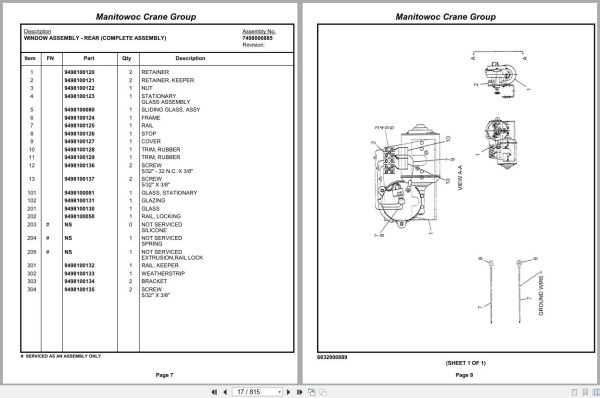 Grove Crane RT880E 230503 Parts Manual 2009 (2)