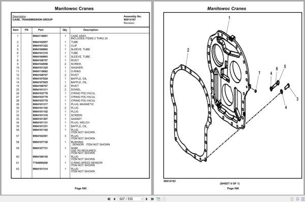 Grove Crane RT880E 230922 Parts Manual 2019 (2)