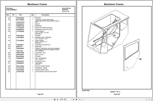 Grove Crane RT880E 230940 Parts Manual 2019 (2)