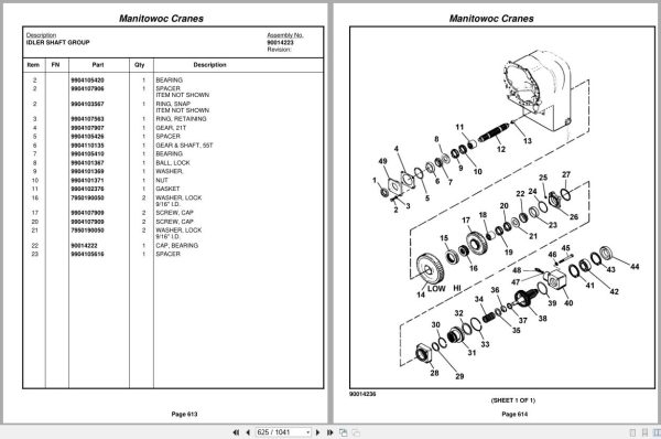 Grove Crane RT880E 231551 Parts Manual 2011 (2)