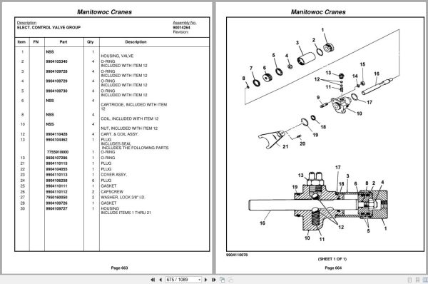 Grove Crane RT880E 231555 Parts Manual 2011 (2)