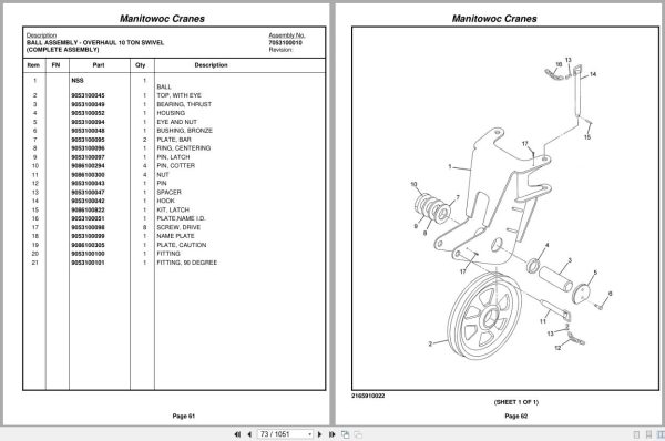 Grove Crane RT880E 231587 Parts Manual 2011 (2)