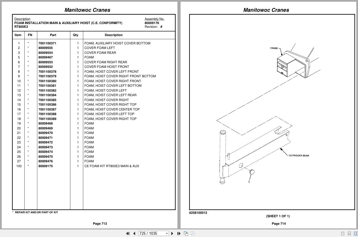 Grove Crane RT880E 231878 Parts Manual 2011 (2)