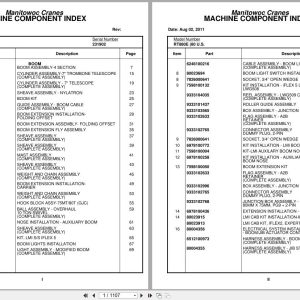 Grove Crane RT880E 231902 Parts Manual 2011 (1)