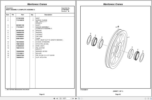 Grove Crane RT880E 232010 Parts Manual 2011 (2)