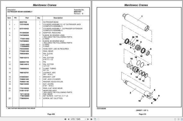 Grove Crane RT880E 232241 Parts Manual 2011 (2)