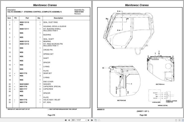 Grove Crane RT880E 232460 Parts Manual 2012 (2)