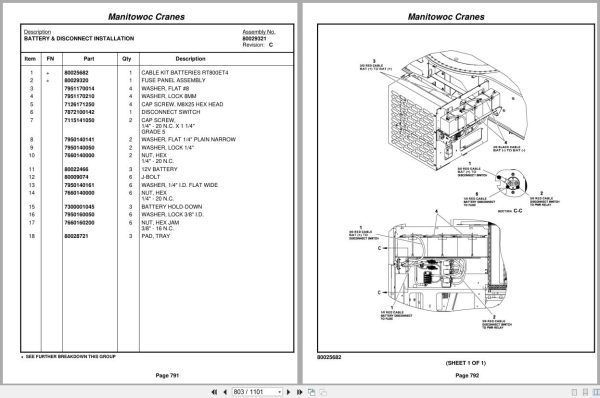 Grove Crane RT880E 232479 Parts Manual 2012 (2)