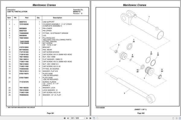 Grove Crane RT880E 232904 Parts Manual 2012 (2)
