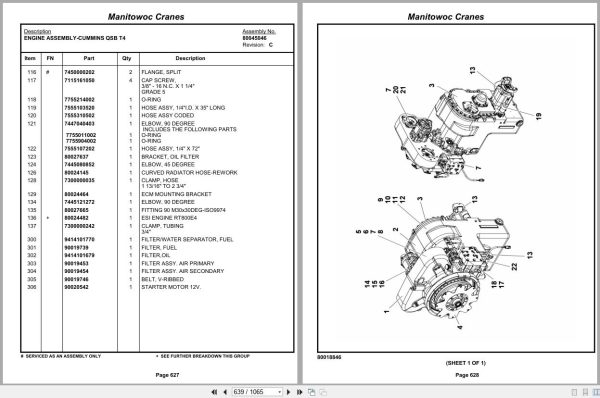 Grove Crane RT880E 233126 Parts Manual 2012 (2)