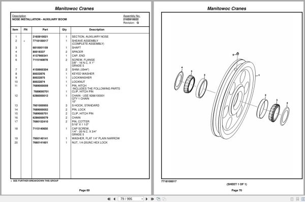 Grove Crane RT880E 233180 Parts Manual 2016 (2)