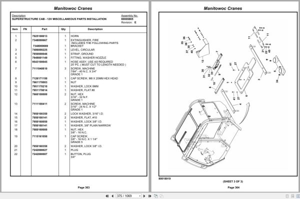 Grove Crane RT880E 233308 Parts Manual 2013 (2)