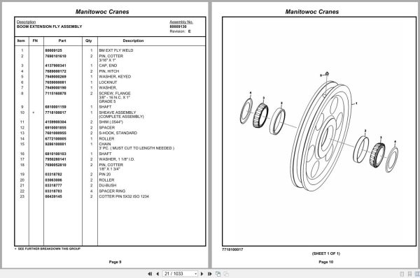 Grove Crane RT880E 233631 Parts Manual 2013 (2)