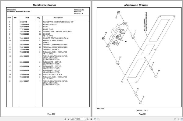Grove Crane RT880E 234129 Parts Manual 2013 (2)