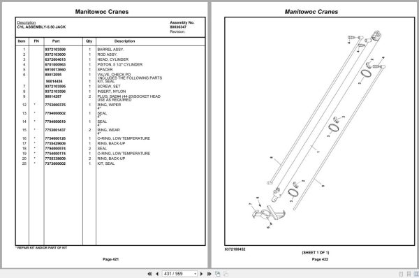 Grove Crane RT880E 234249 Parts Manual 2019 (2)