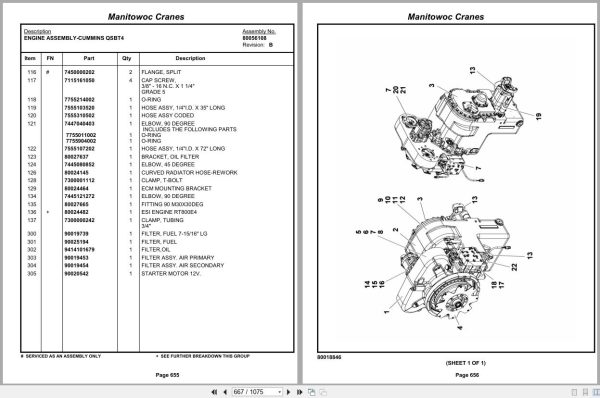 Grove Crane RT880E 234299 Parts Manual 2013 (2)