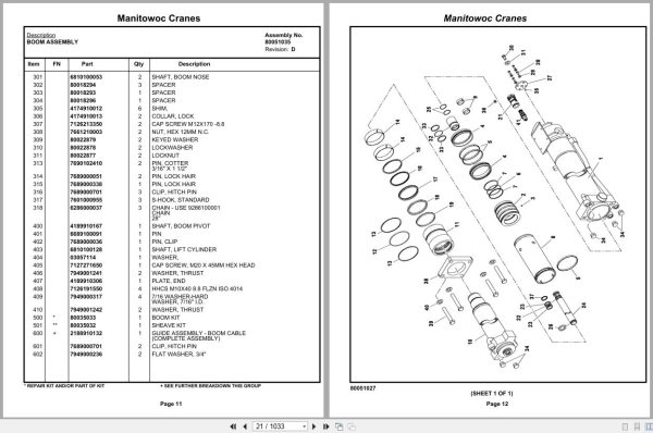 Grove Crane RT880E 234316 Parts Manual 2020 (2)