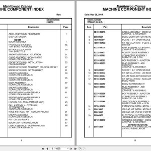 Grove Crane RT880E 234550 Parts Manual 2014 (1)