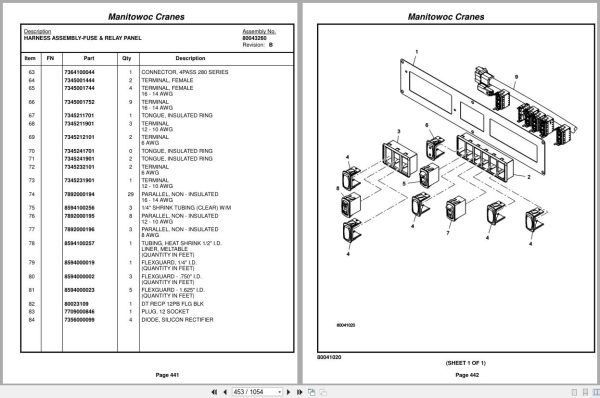 Grove Crane RT880E 234744 Parts Manual 2017 (2)