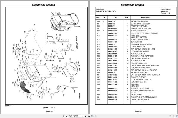 Grove Crane RT880E 235105 Parts Manual 2016 (2)
